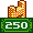 H de Habbo Dorada