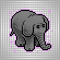 [INT] RARO Mini Elefante Gris